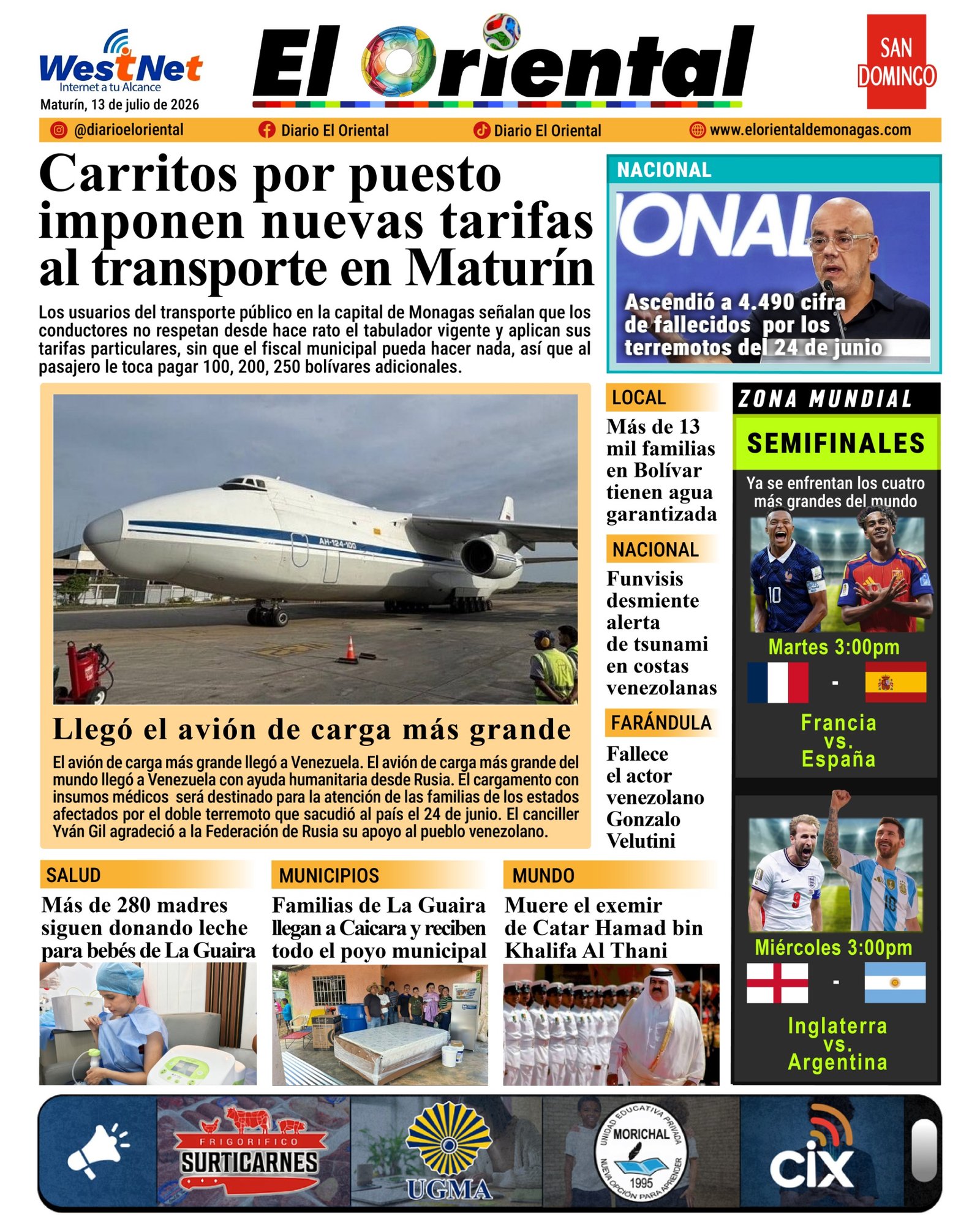 Portada del Día